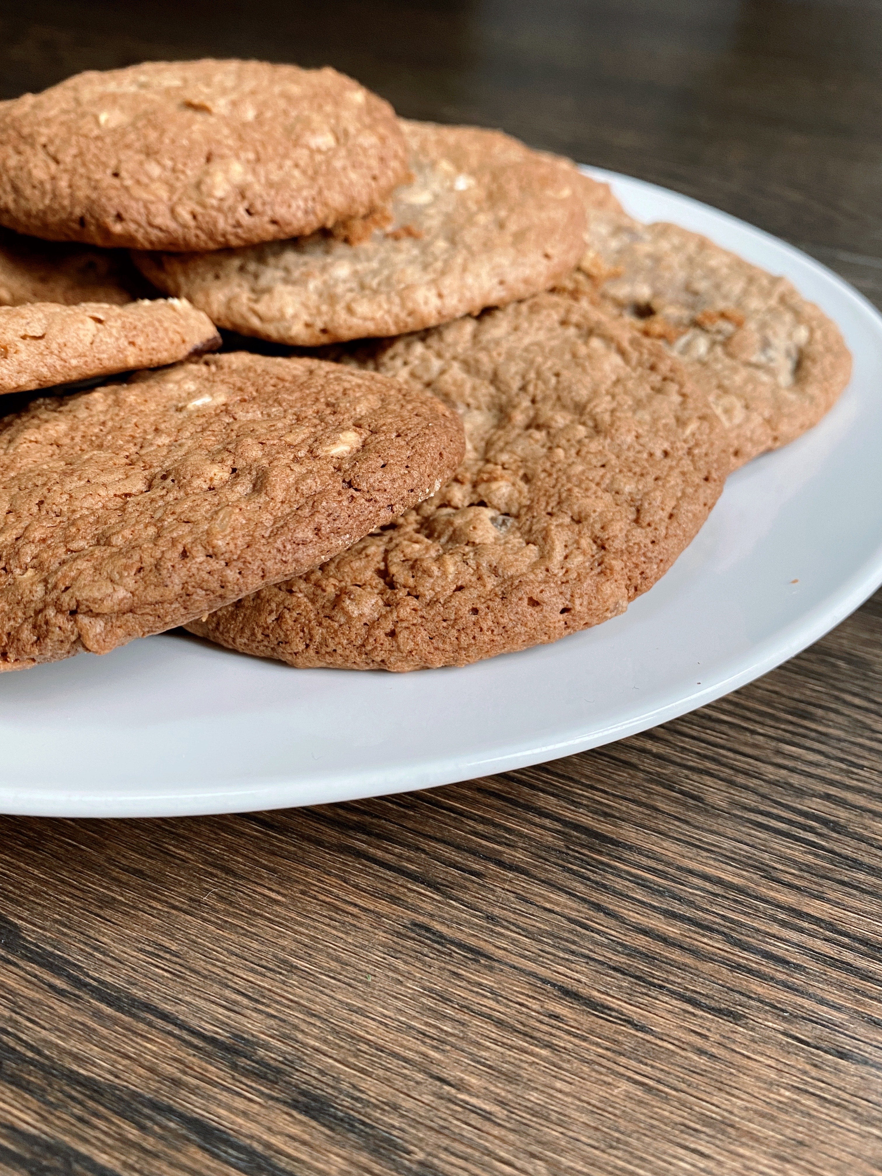 Ginger & Dark Chocolate Cookies