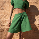 The Co-Ord Skort in Green