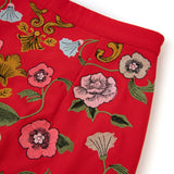 Madeline Embroidered A-Line Skirt