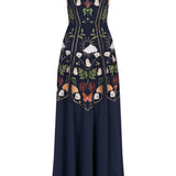 Freya Embroidered Maxi Dress