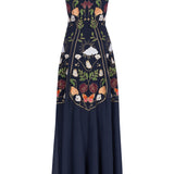 Freya Embroidered Maxi Dress