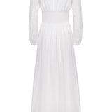 The Kōr Maxi Dress in White