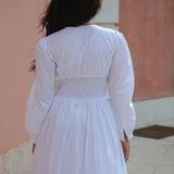 The Kōr Maxi Dress in White