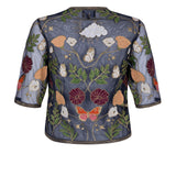 Freya Embroidered Sheer Jacket